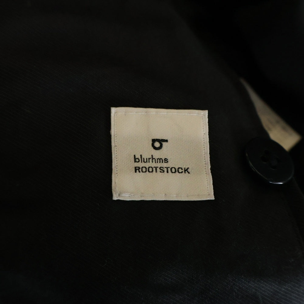 blurhms(ブラームス) Wool Melton Award Jacket ウールメルトンアワードジャケット ブラック bROOTS25F1