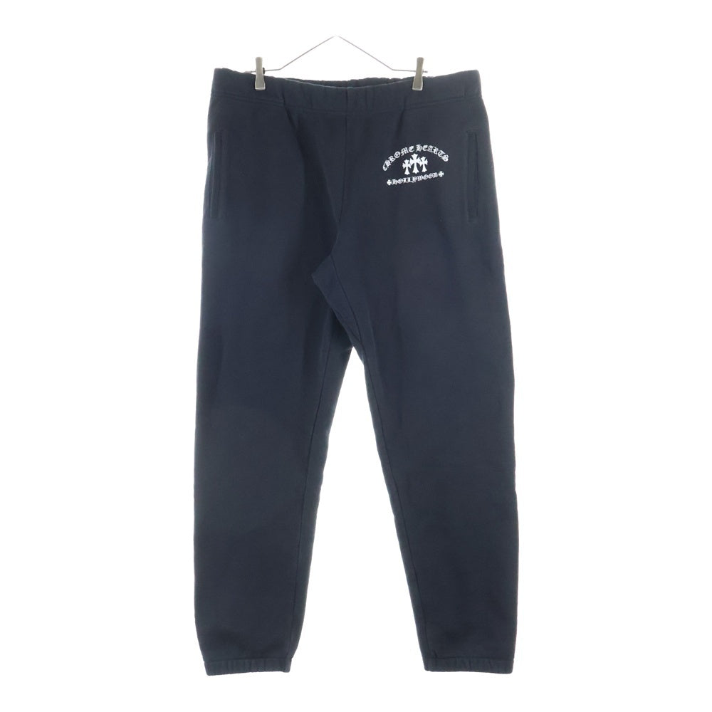 CHROME HEARTS(クロムハーツ) Y NOT Cemetery Cross Sweat Pants ワイノット セメタリークロス スウェットパンツ ブラック