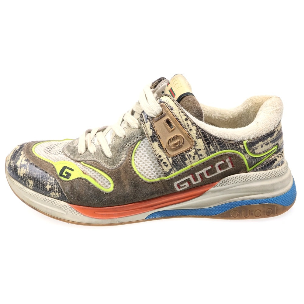 GUCCI(グッチ) ULTRAPACE ウルトラペース ローカットスニーカー べージュ 592345