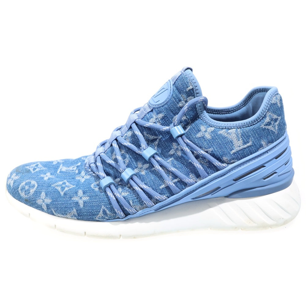 LOUIS VUITTON(ルイヴィトン) ファストレーンラインスニーカー モノグラム ローカット シューズ インディゴ 1A4U47