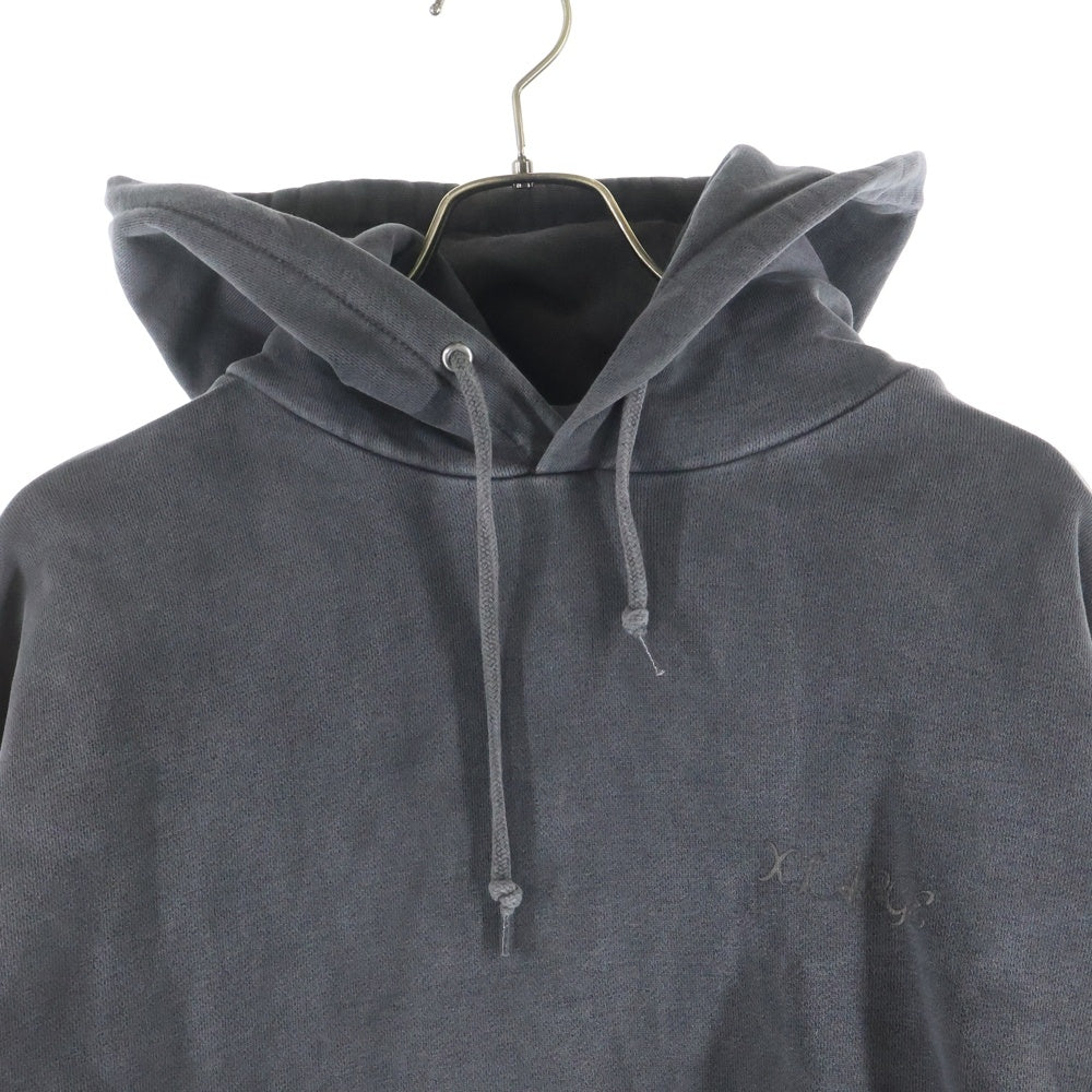 X-LARGE(エクストララージ) ウォッシュ加工 プルオーバーパーカー グレー 101229012010