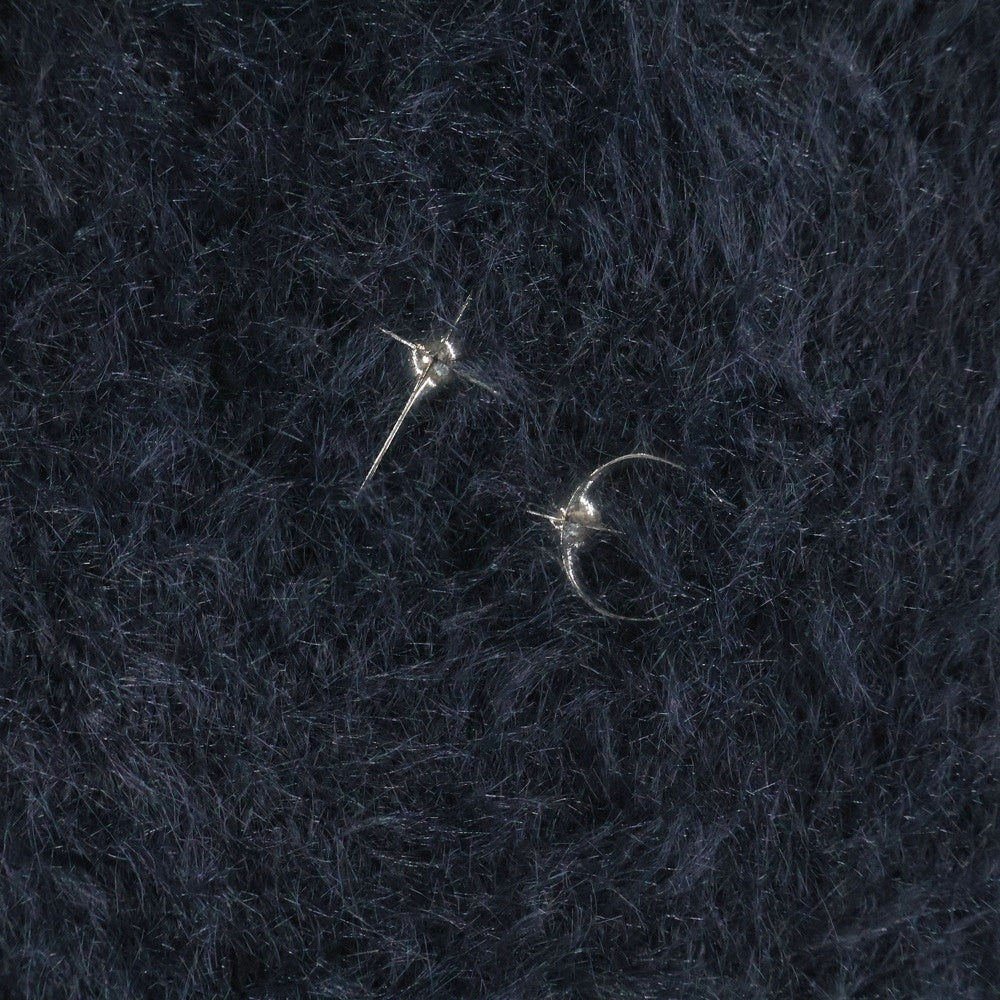 THUG CLUB(サグクラブ) Pack Fur Sword Hoodie パック ファー ソード アーム刺繍デザイン フーディーパーカー ブラック TC24KN1101