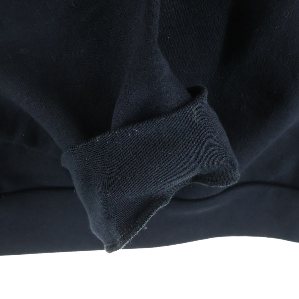 CHROME HEARTS(クロムハーツ) SWTSHRT PLVR アームロゴプリント スウェットプルオーバーパーカー ブラック/ブルー