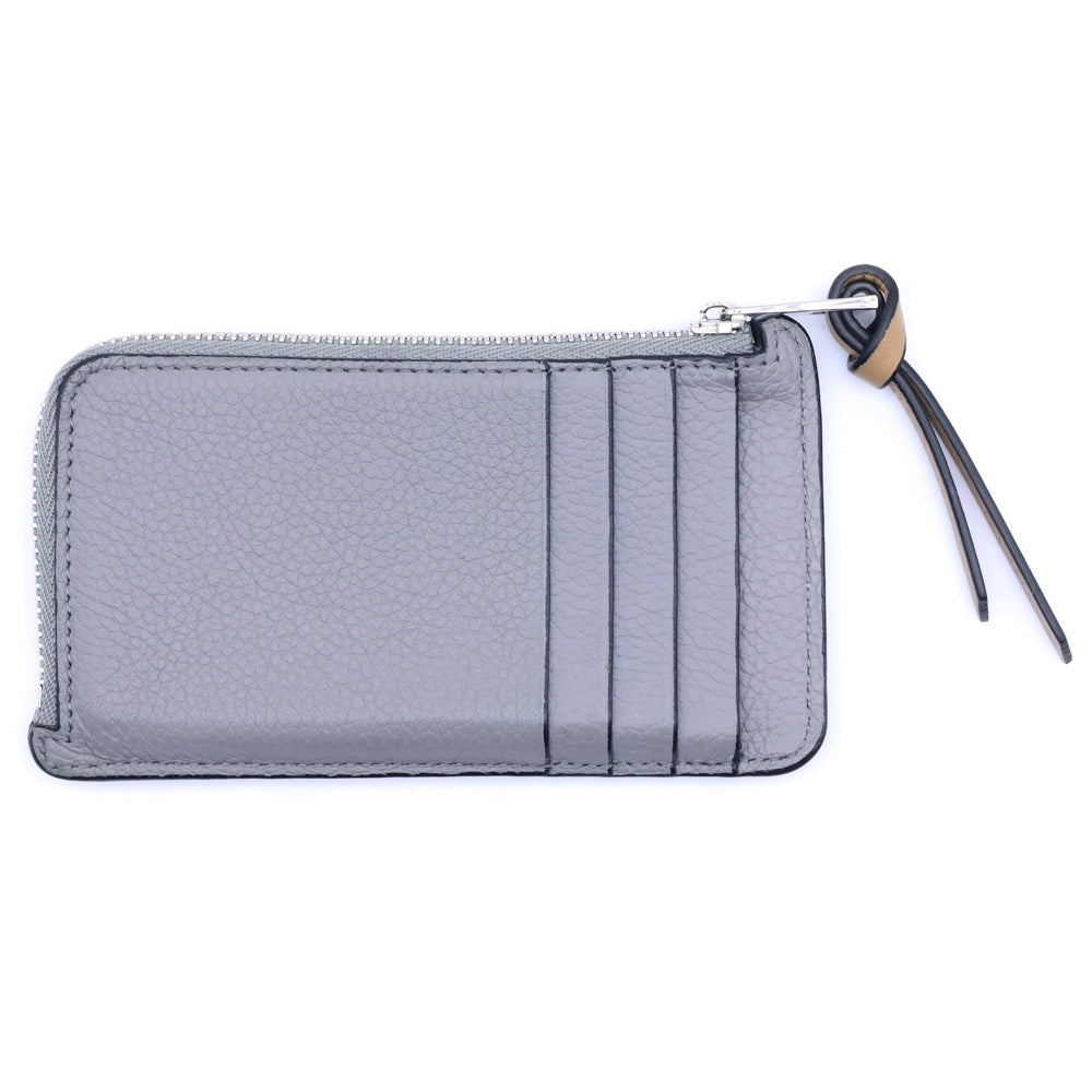 LOEWE(ロエベ) アナグラム レザーフラグメントケース グレー/ライトブルー C660Z40X04 レディース