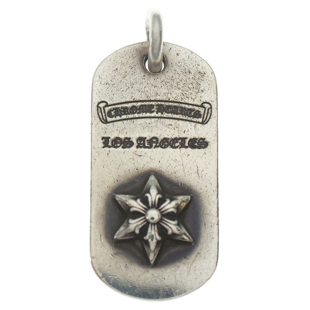 CHROME HEARTS(クロムハーツ) RAISED STAR DOGTAG ロサンゼルス限定