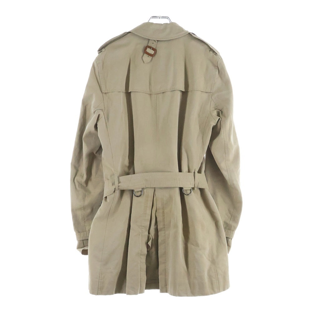 BURBERRY(バーバリー) GBBURLIMCAS 裏地ノバチェック総柄 コットントレンチコート ベージュ 3761561