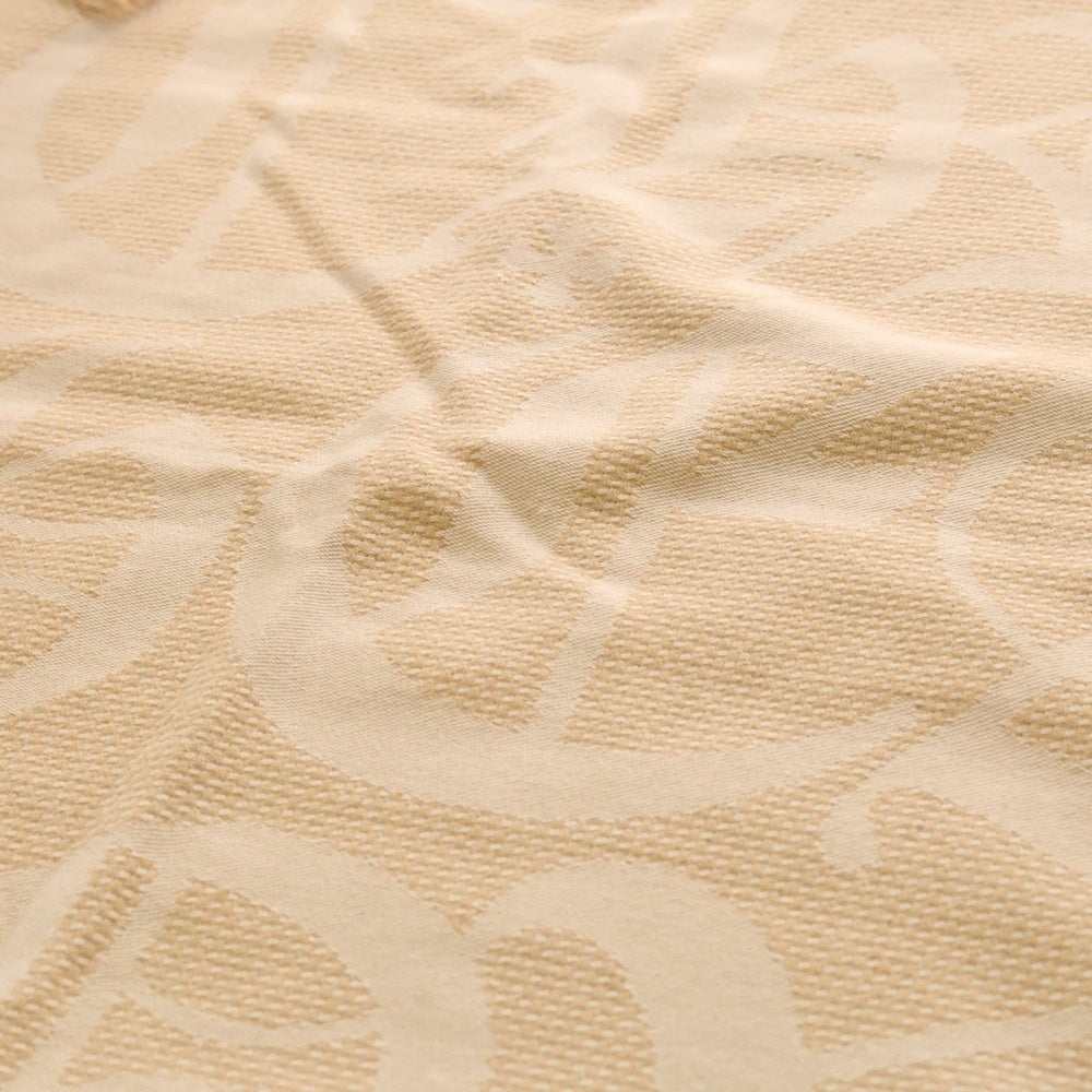 CHROME HEARTS(クロムハーツ) ヴァーティカルロゴ カシミヤ大判 ブランケット ベージュ