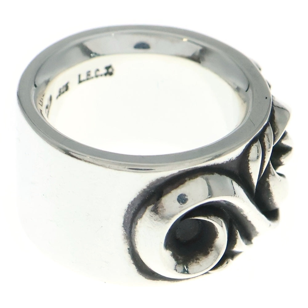 NO BRAND(ノーブランド) L.E.C.J. LOVE E HERT SCROLL ラブEハートスクロール リング シルバー