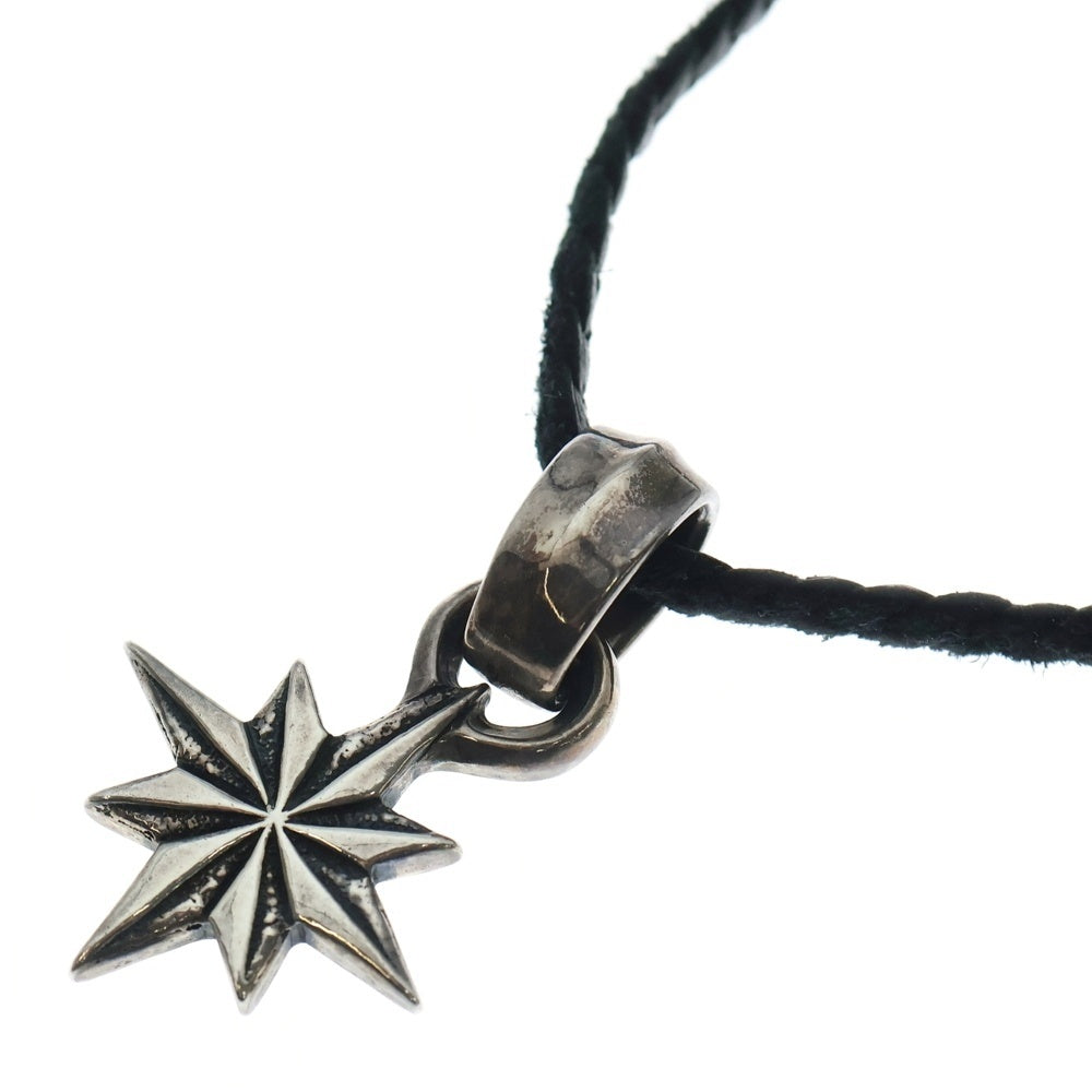 Bill Wall Leather/BWL(ビルウォールレザー) Hide Star Pendant ハイドスターペンダント レザーブレードネックレス シルバー