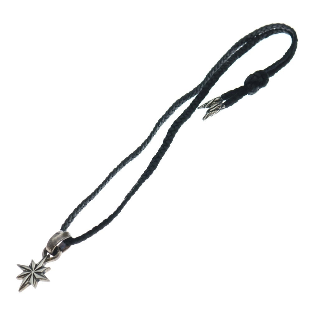 Bill Wall Leather/BWL(ビルウォールレザー) Hide Star Pendant ハイドスターペンダント レザーブレードネックレス シルバー