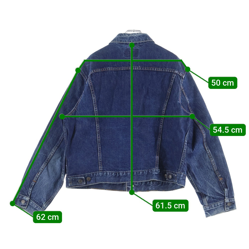 Levi's(リーバイス) 60S 70505 BIG E DENIM TRUCKER JACKET ビッグE デニムトラッカージャケット インディゴ