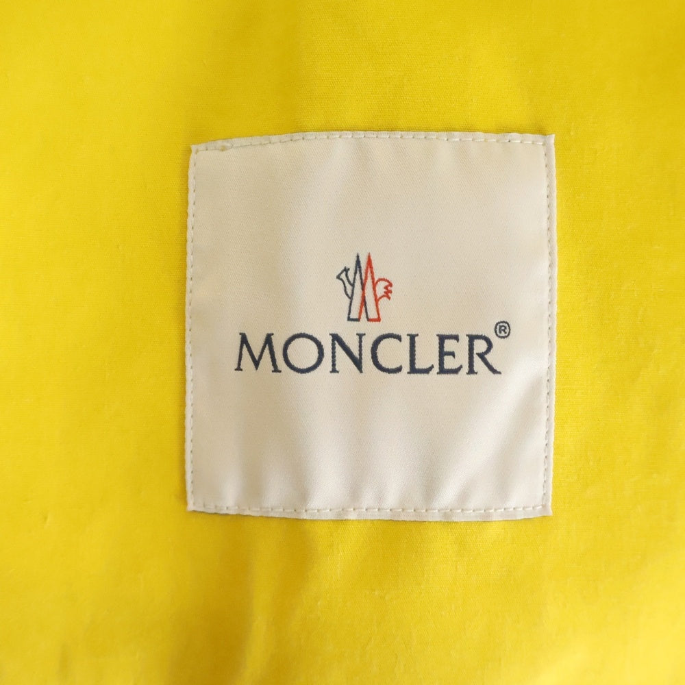 MONCLER(モンクレール) FORRER JACKET ナイロンロングジャケット イエロー C10914201435 5799E