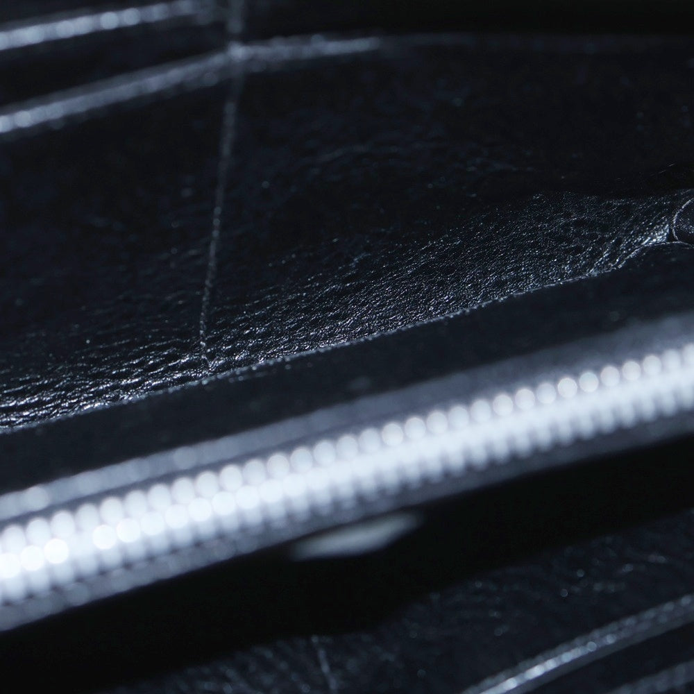 CHROME HEARTS(クロムハーツ) RC F ZP2 フィリグリープラス装飾 ラウンドジップレザーロングウォレット 財布 ブラック