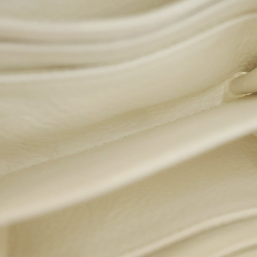 CHROME HEARTS(クロムハーツ) 3 SIDE ZIP 3サイドジップ サイドピラミッドスタッズ レザーコンパクトウォレット ホワイト