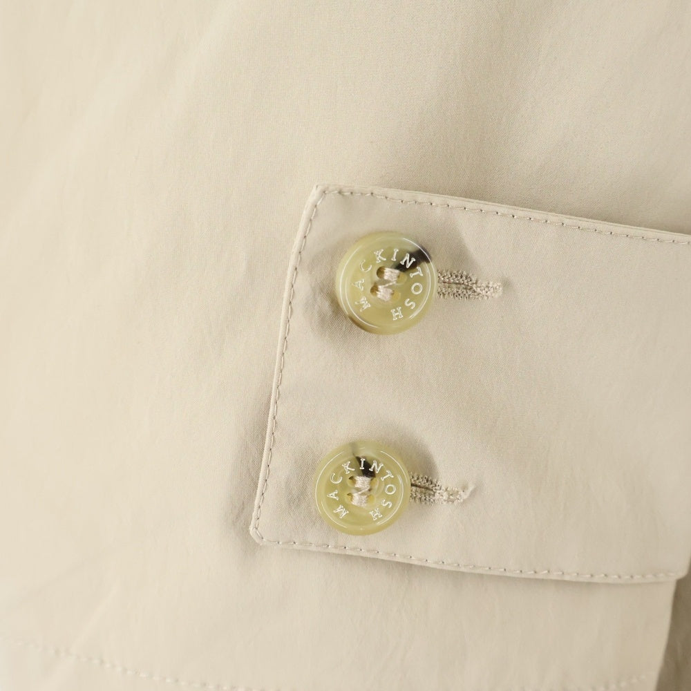 MACKINTOSH(マッキントッシュ) HUMBIE GTS ハンビー フロントボタン ステンカラートレンチコート ベージュ G241MO1159BGAGN