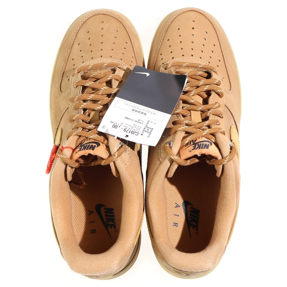 NIKE(ナイキ) Air Force 1 Low '07 WB Flax/Wheat エアフォース1 '07 WB フラックス/ウィート ローカットスニーカー ブラウン US10/28cm CJ9179-200