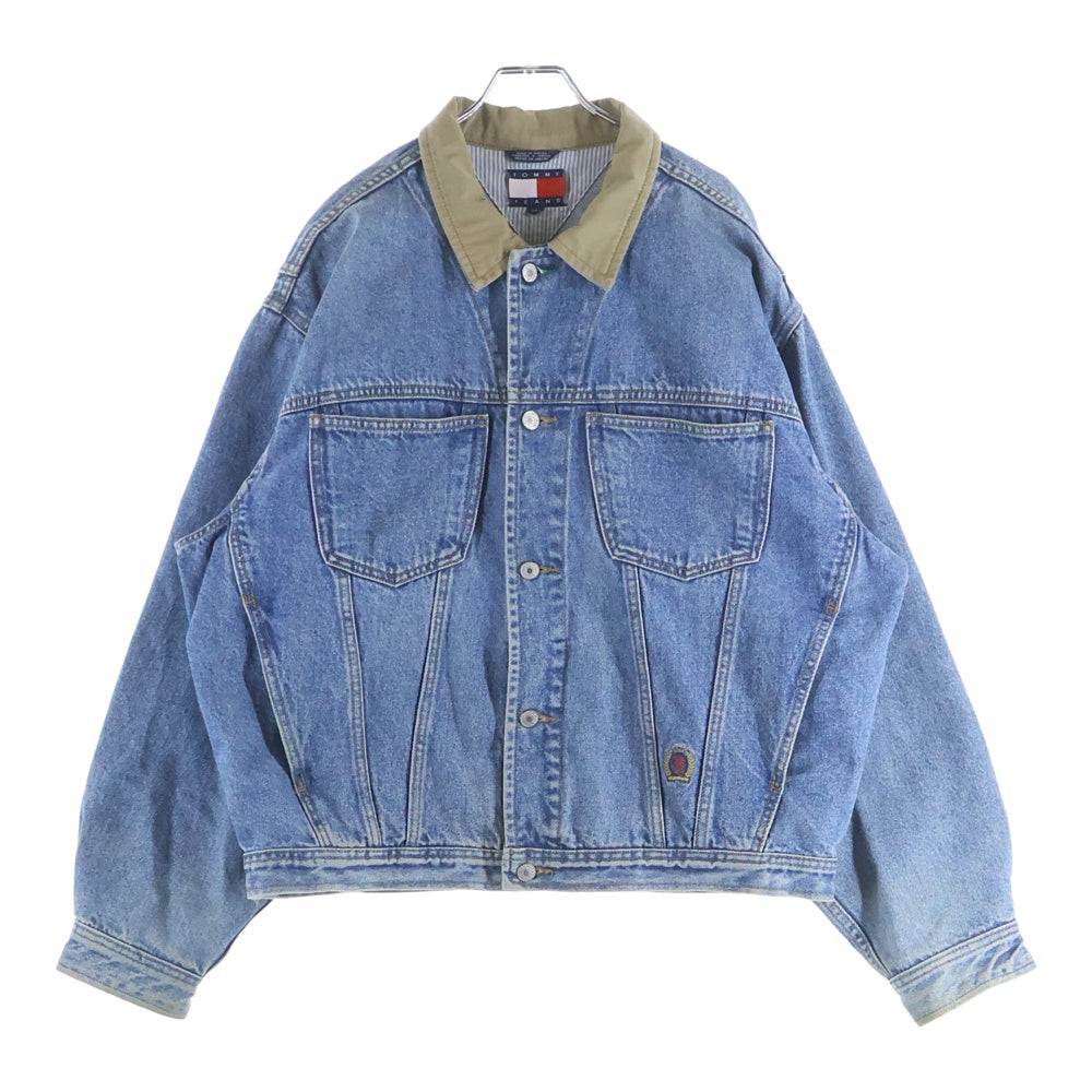 TOMMY JEANS(トミージーンズ) 90S 襟切替 デニムトラッカージャケット インディゴ