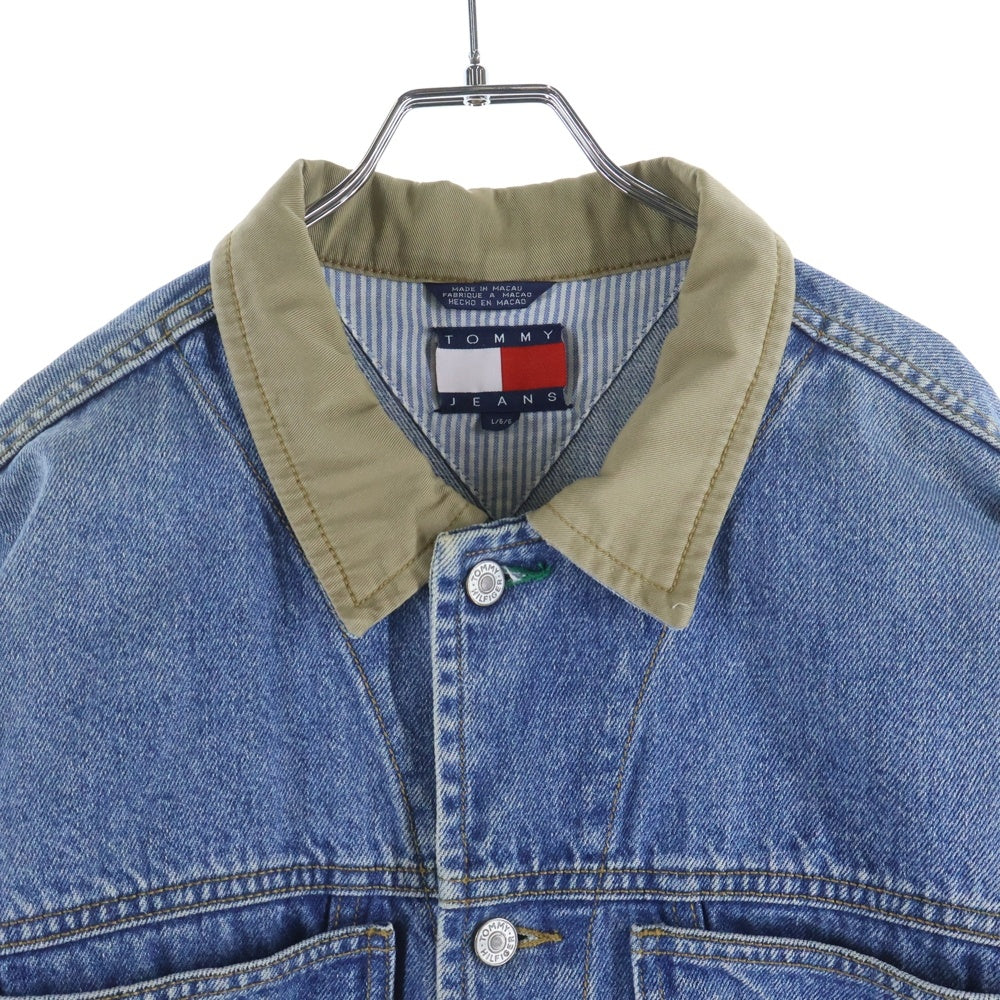 TOMMY JEANS(トミージーンズ) 90S 襟切替 デニムトラッカージャケット インディゴ