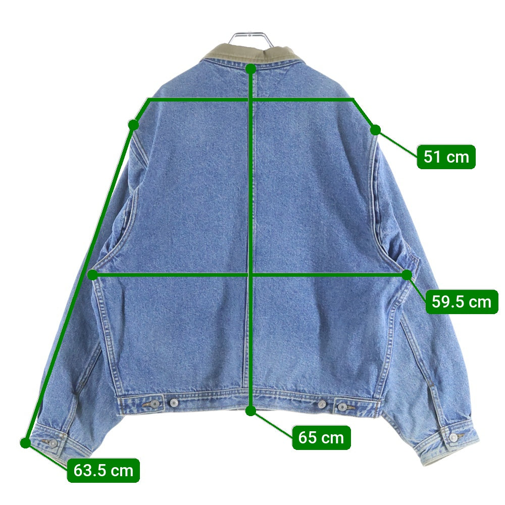 TOMMY JEANS(トミージーンズ) 90S 襟切替 デニムトラッカージャケット インディゴ