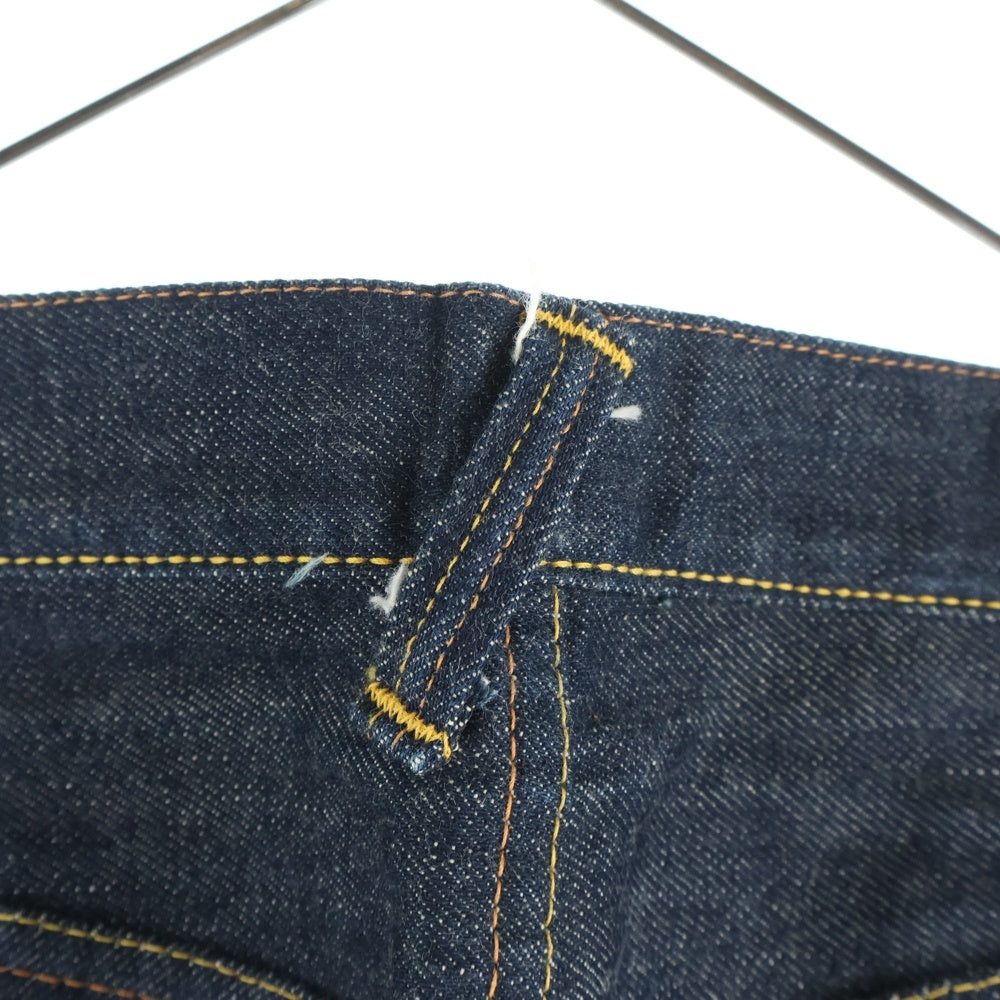 EVISU(エビス) カモメプリント ボタンフライ デニムパンツ ジーンズ インディゴ