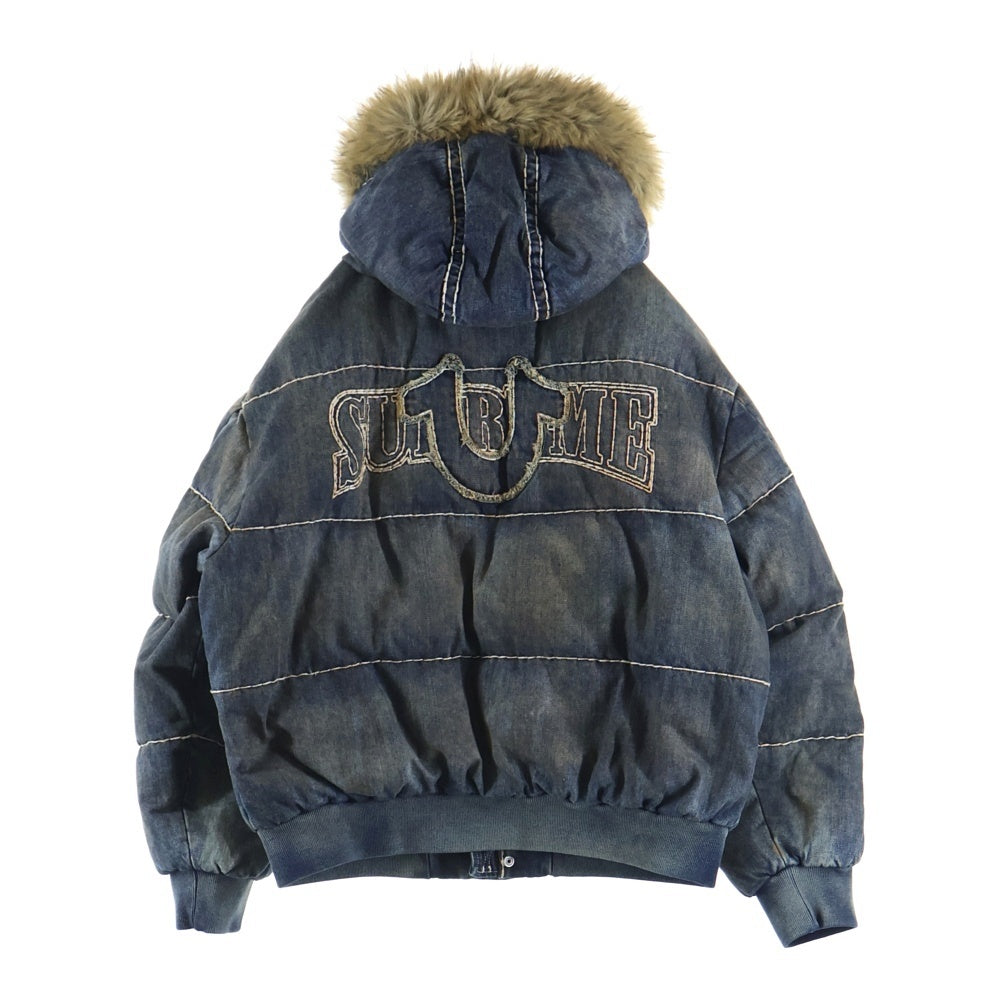 SUPREME(シュプリーム) 25AW xTrue Religion Puffer Jacket Indigo x