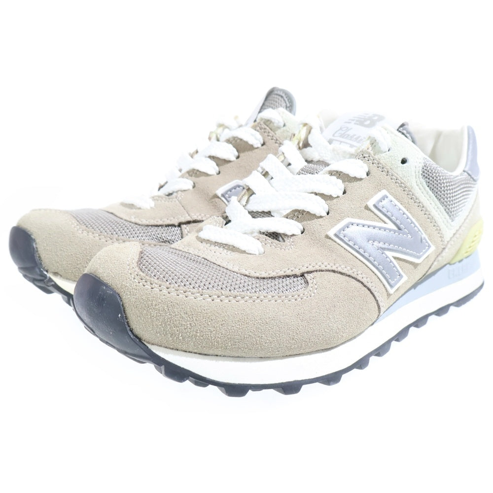 New Balance(ニューバランス) ML574VG スゥエード ローカットスニーカー ベージュ レディース US5.5/23.5cm