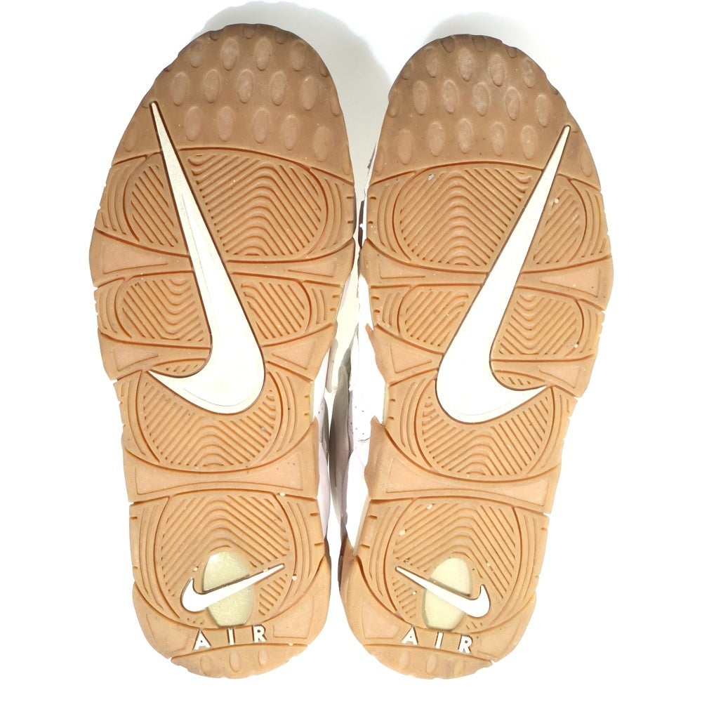 NIKE(ナイキ) AIR MORE UPTEMPO WHITE GUM エア モア アップテンポ ホワイトガム ハイカットスニーカー ホワイト US9/27cm 414962-103