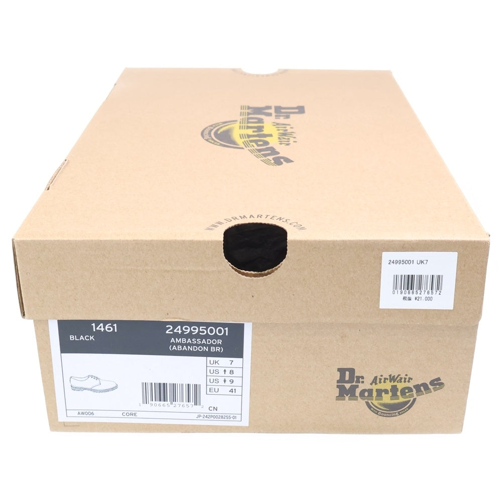 Dr.Martens(ドクターマーチン) AMBASSADOR 3HOLE アンバサダー スリーホール ローカット ドレスアップシューズ ブラック UK7/26cm 24995001