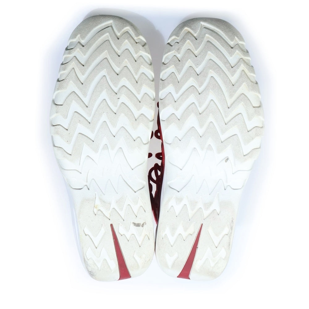 NIKE(ナイキ) AirShake Ndestrukt Red Leather エアシェイク インデストラクト レザー ハイカットスニーカー レッド US9/27cm 880869-600