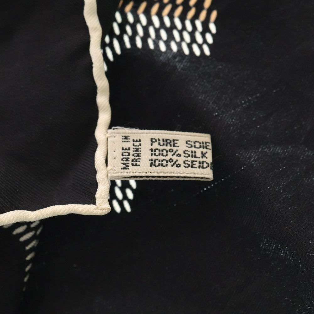 GOYARD(ゴヤール) N°1 ヘリンボーンスカーフ ブラック レディース
