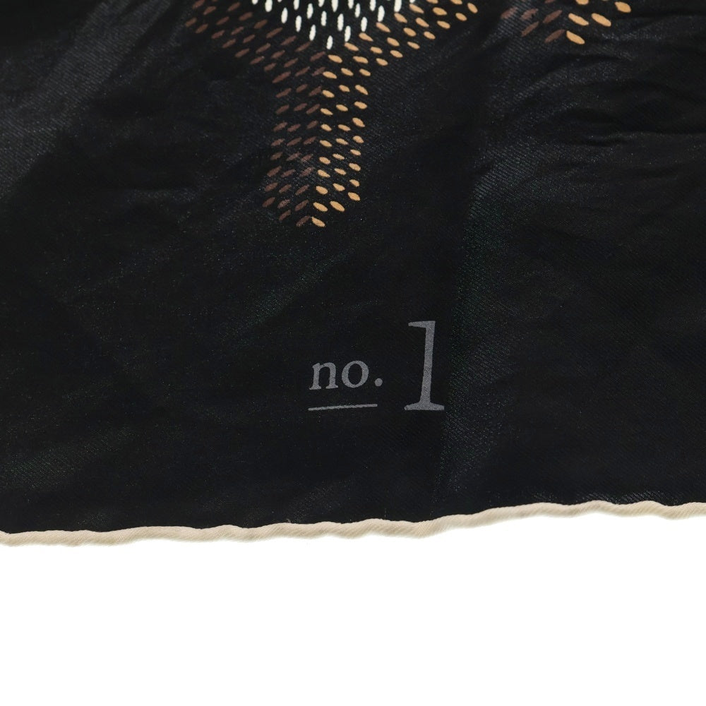 GOYARD(ゴヤール) N°1 ヘリンボーンスカーフ ブラック レディース