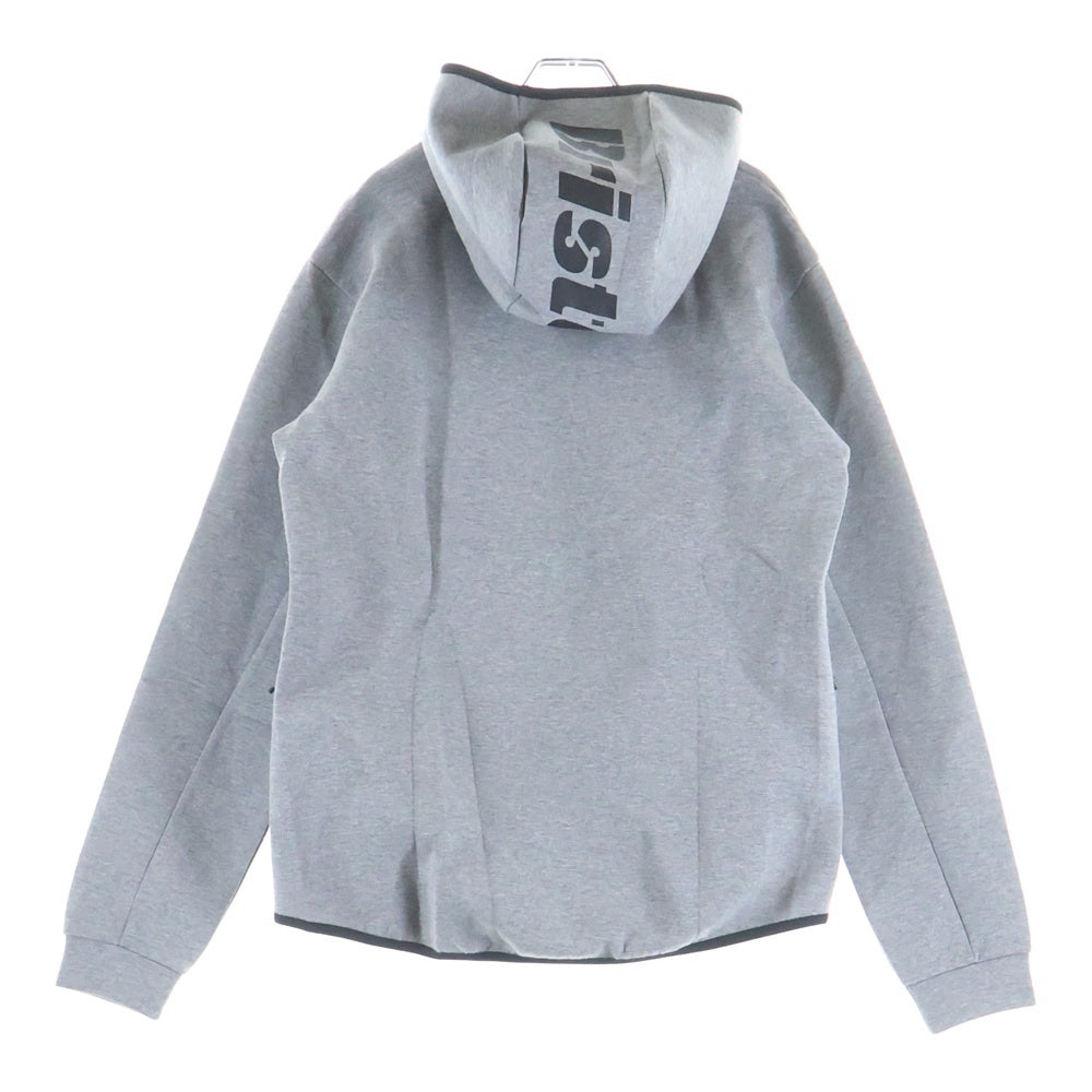 F.C.R.B./F.C.Real Bristol/FCRB(エフシーアールビー/エフシーレアルブリストル) 20AW フロントロゴワッペン ポケットファスナー付き プルオーバースウェットパーカー FCRB-202030