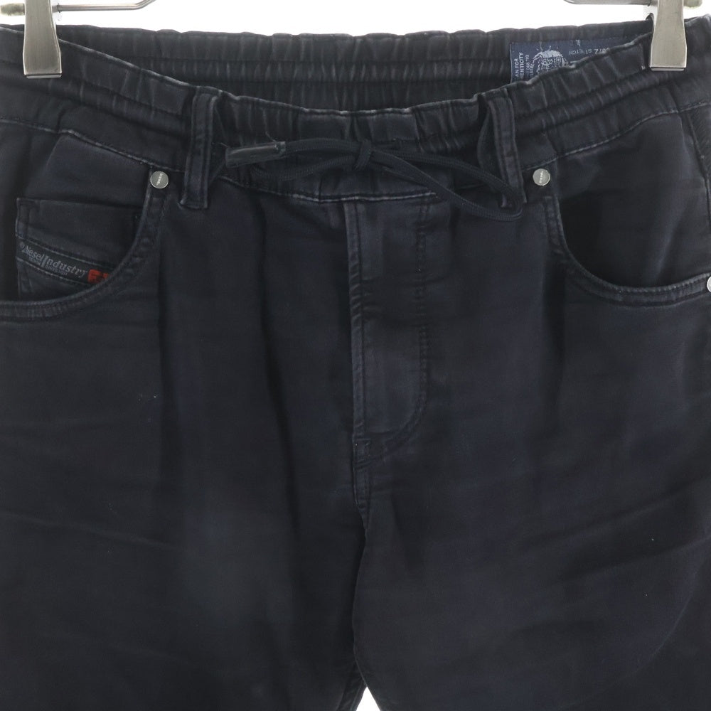 DIESEL(ディーゼル) スウェット ジョグ デニムパンツ ブラック レディース