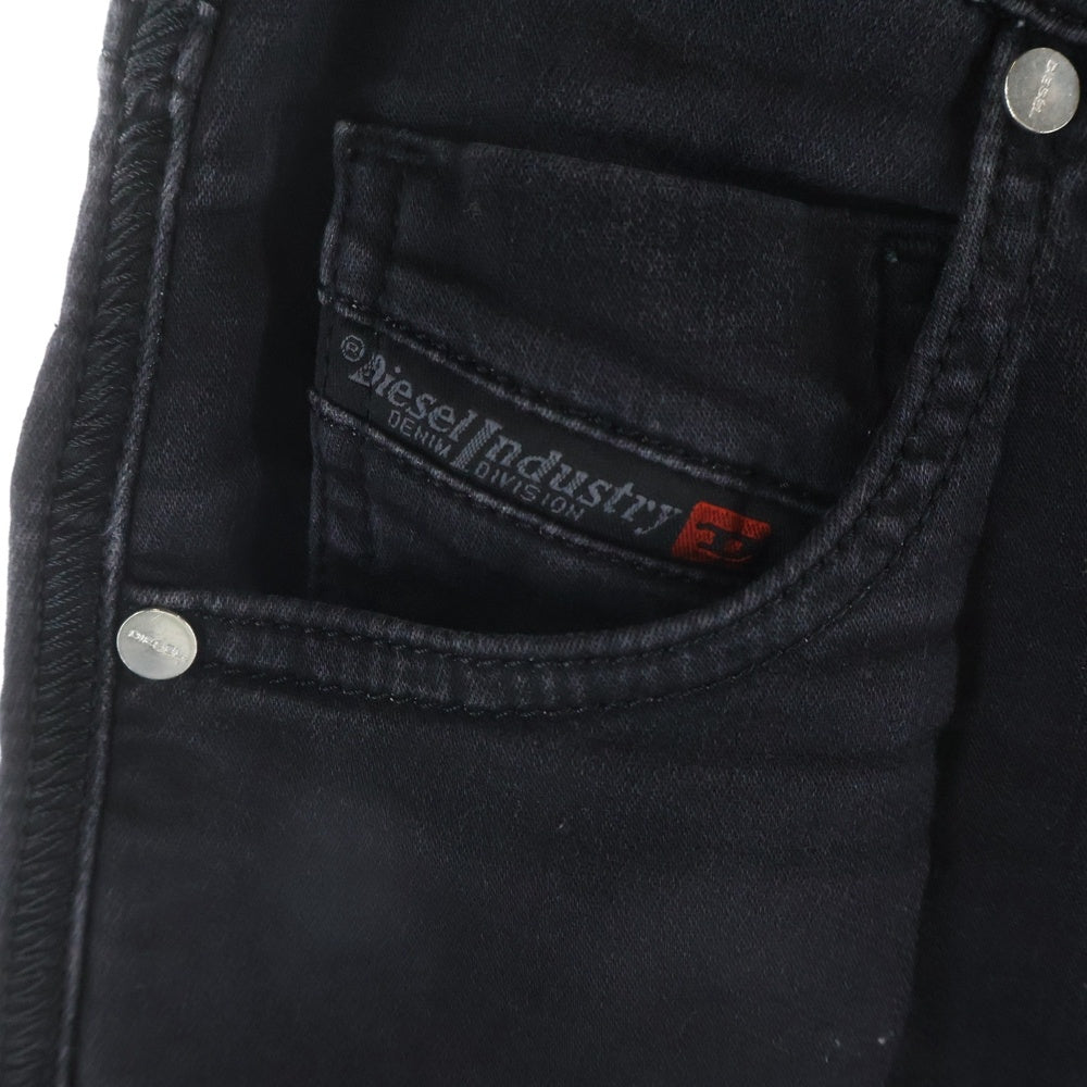 DIESEL(ディーゼル) スウェット ジョグ デニムパンツ ブラック レディース