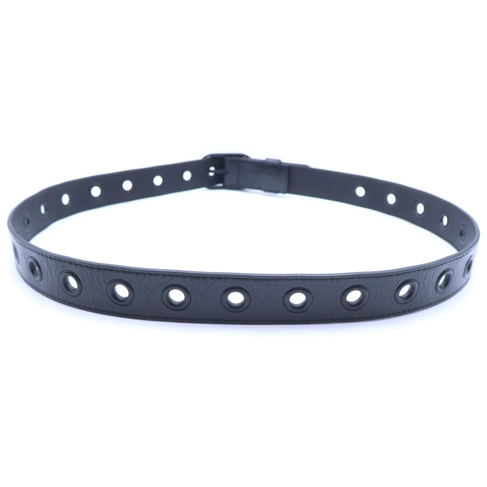 BALENCIAGA(バレンシアガ) LE CAGOLE ルカゴール レザー ベルト ブラック