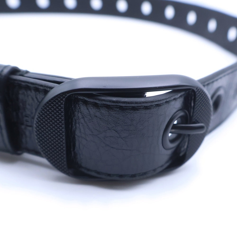 BALENCIAGA(バレンシアガ) LE CAGOLE ルカゴール レザー ベルト ブラック