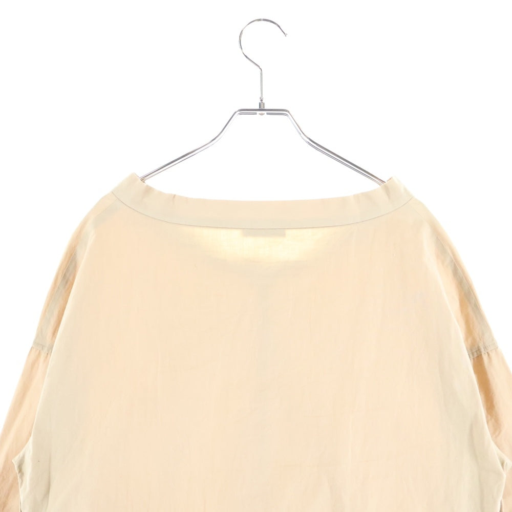 Deuxieme Classe(ドゥーズィエムクラス) コットンリネン プルオーバー長袖シャツ レディース ベージュ 17-051-500-5020-1-0