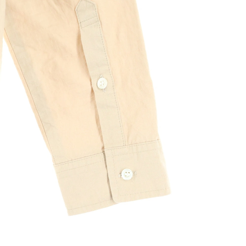 Deuxieme Classe(ドゥーズィエムクラス) コットンリネン プルオーバー長袖シャツ レディース ベージュ 17-051-500-5020-1-0