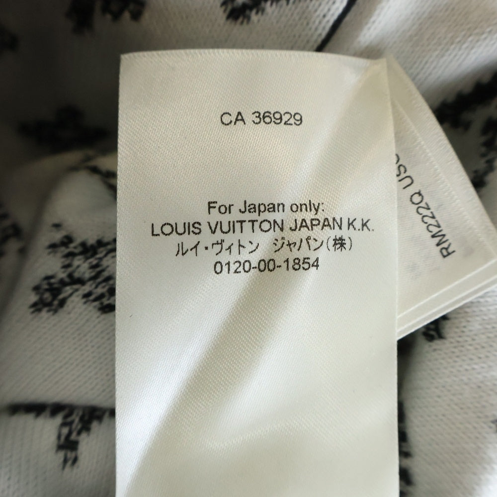 LOUIS VUITTON(ルイヴィトン) 23SS モノグラムグラディエントプルオーバーパーカー ブラック RM231Q USO HNN45W