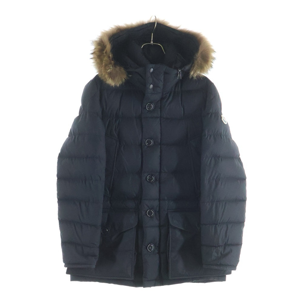 MONCLER(モンクレール) 20AW CLUNY クルーニー ファーフード付き ジップアップ ダウンジャケット ブラック F20911852502