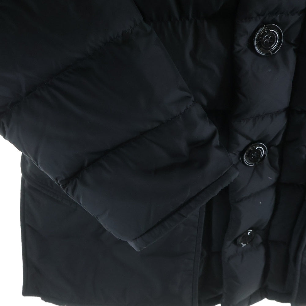 MONCLER(モンクレール) 20AW CLUNY クルーニー ファーフード付き ジップアップ ダウンジャケット ブラック F20911852502