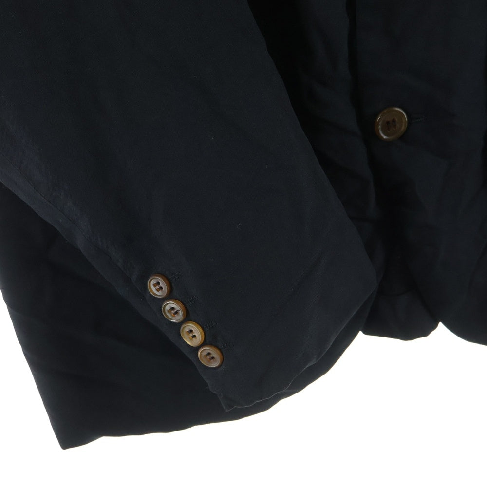 COMME des GARCONS HOMME DEUX(コムデギャルソン オムドゥ) 19SS ポリ縮絨 4Bテーラードジャケット ブラック DC-J033