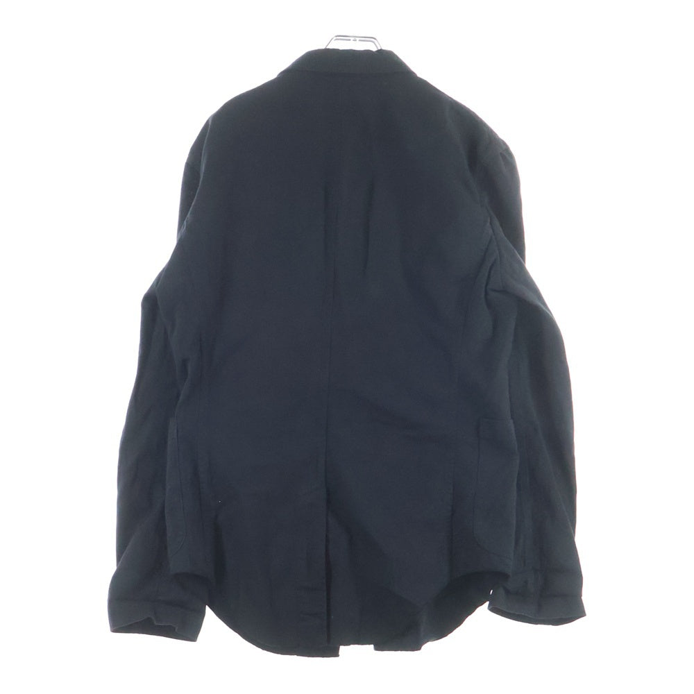 Yohji Yamamoto POUR HOMME(ヨウジヤマモト プールオム) 16SS コットン 燕尾デザイン 2Bテーラードジャケット ブラック H0-J77-057