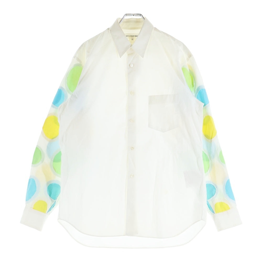 COMME des GARCONS SHIRT 切替長袖シャツ L 【公式通販】