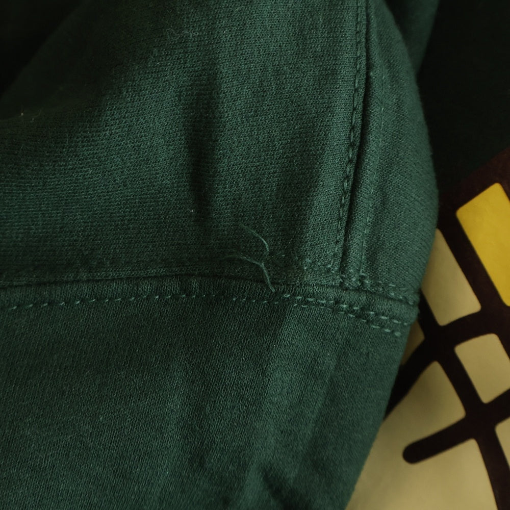 ALWAYTH(オルウェイス) バックプリント プルオーバー パーカー グリーン