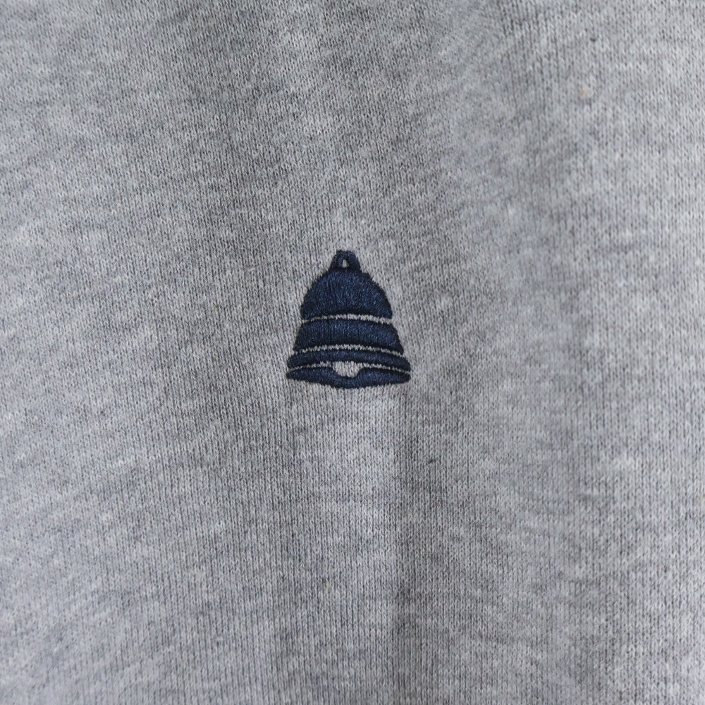 NO BRAND(ノーブランド) BELL STAMP WEAR ベルスタンプ ウェア 23AW 刺繍ロゴ スゥエットパンツ グレー 23F-BSW03