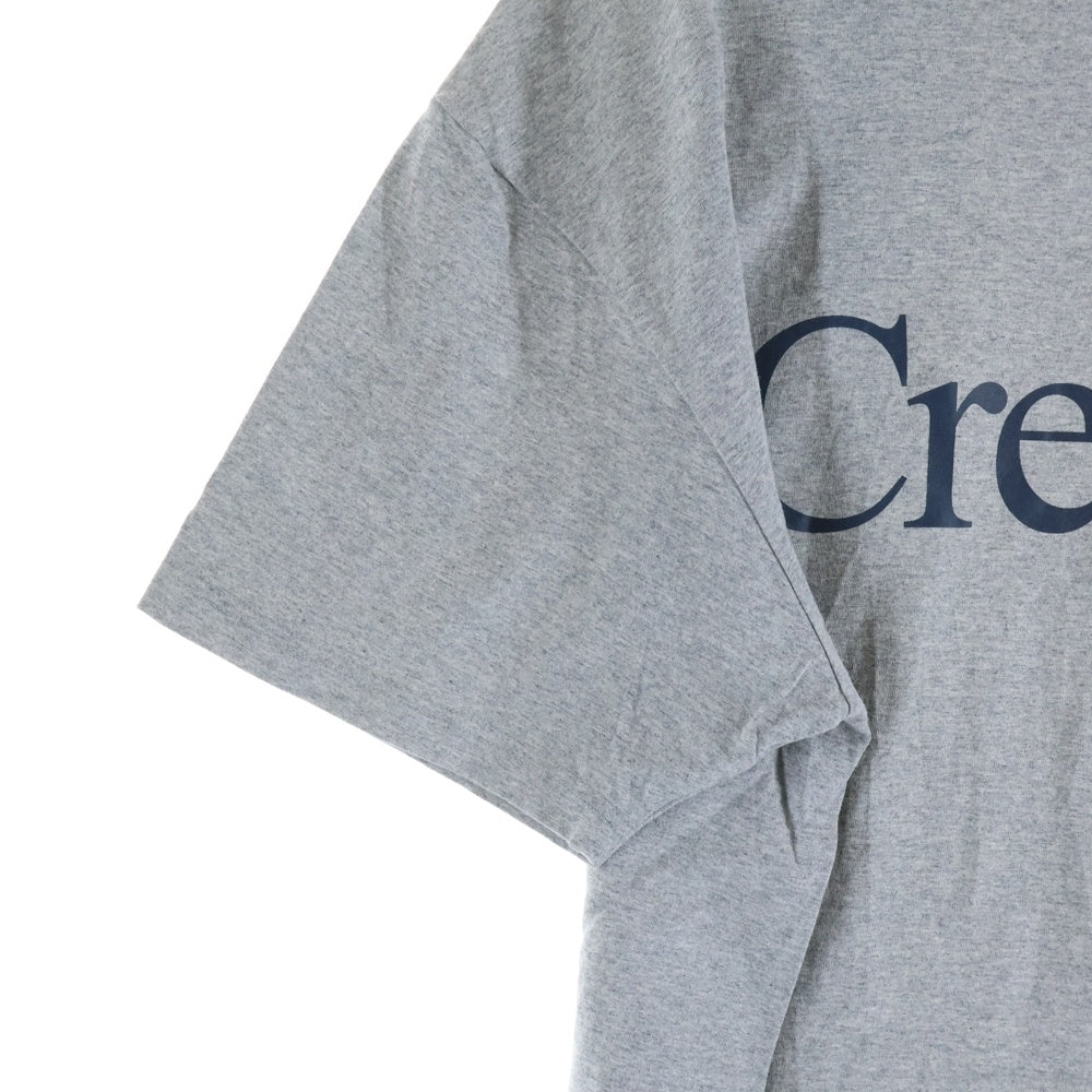 Creek Angler's Device(クリーク アングラーズ デバイス) フロント ロゴ クルーネック 半袖Tシャツ カットソー グレー 22BBCBCCS03
