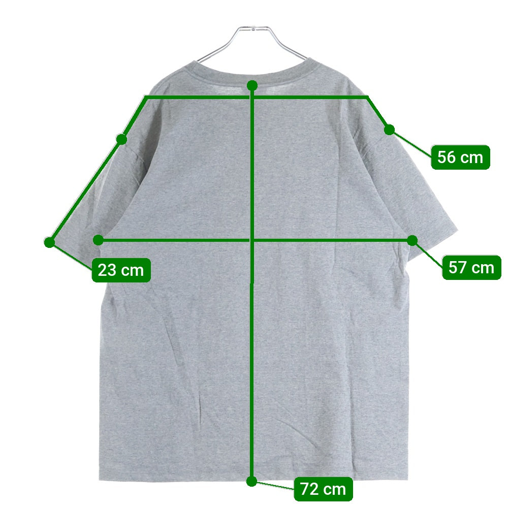 Creek Angler's Device(クリーク アングラーズ デバイス) フロント ロゴ クルーネック 半袖Tシャツ カットソー グレー 22BBCBCCS03