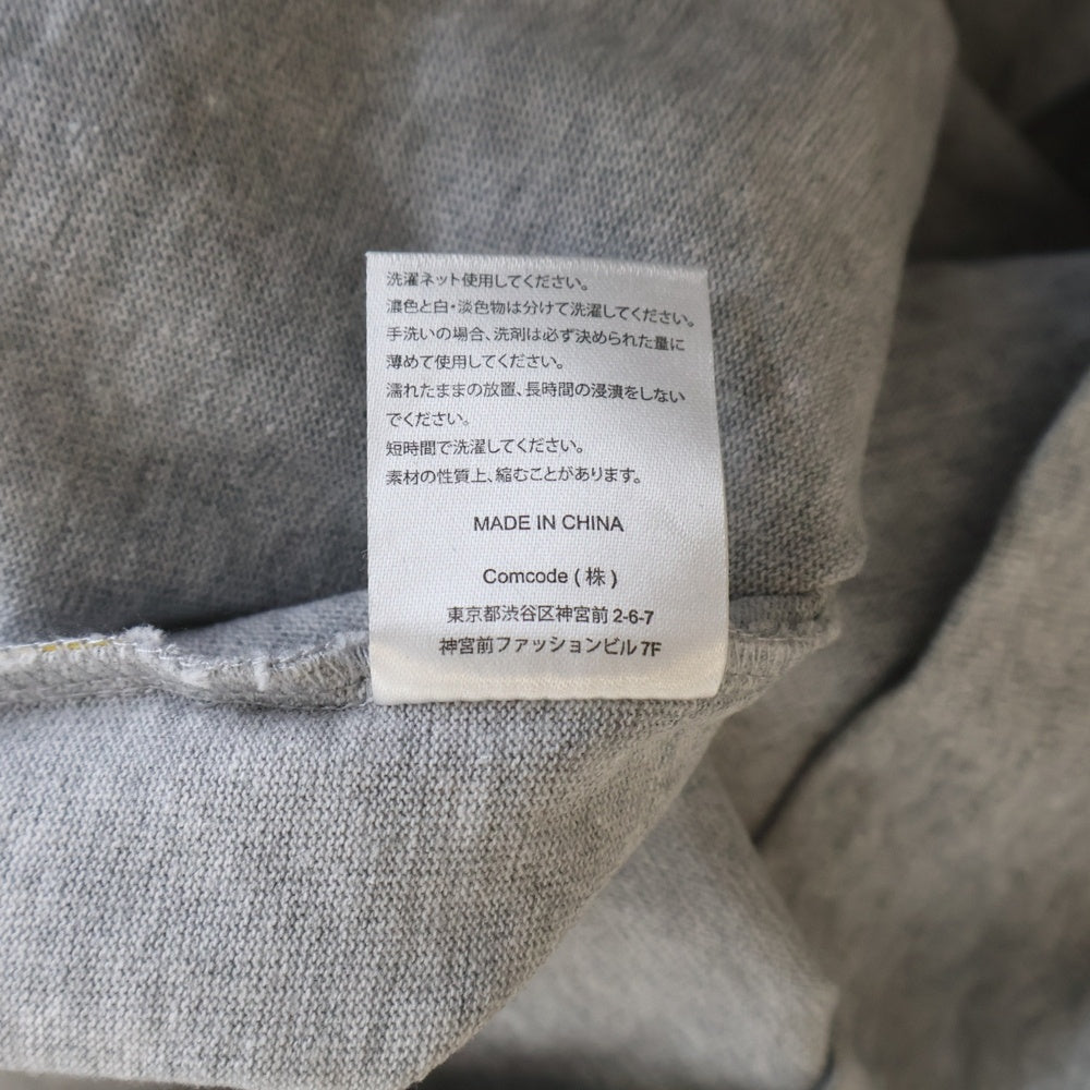 ALWAYTH(オルウェイス) 22SS×Arnold Palmer アーノルドパーマー 刺繍ロゴ クルーネック 半袖Tシャツ カットソー ホワイト AWXP-22SS-004