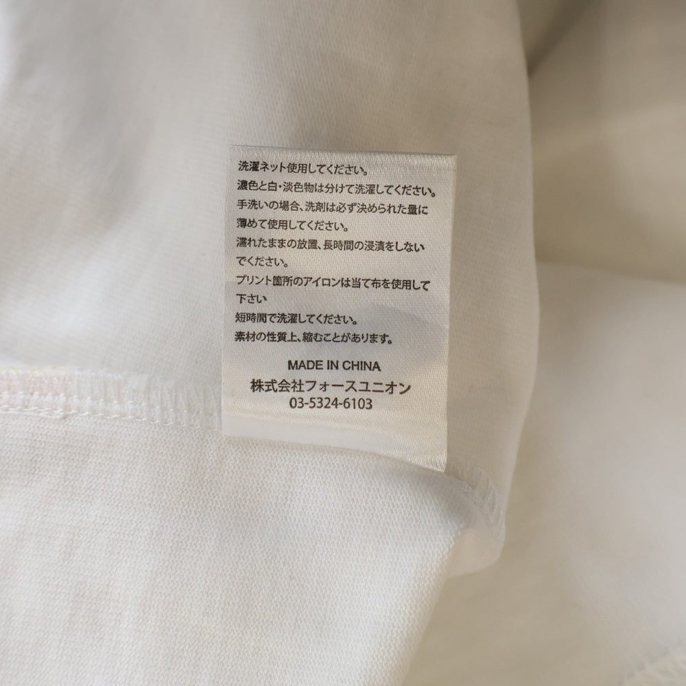 ALWAYTH(オルウェイス) 22SS×Arnold Palmer アーノルドパーマー 刺繍ロゴ クルーネック 半袖Tシャツ カットソー ホワイト AWXP-22SS-004